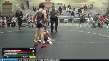 100 lbs Round 2 (4 Team) - Jason Cranick, SAW vs Justin Williamson, American Gladiators