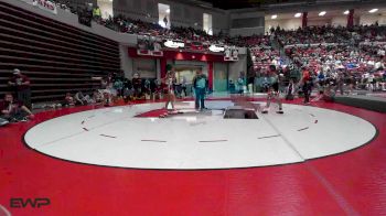 96 lbs Consolation - Saphira Bryan, Warner vs Yesenia Guardiola, Tonkawa High School Girls