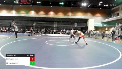 165 lbs Round Of 32 - Kekana Fouret, Oregon State vs Nicolas Lozano, UNATT-Arkansas-LR