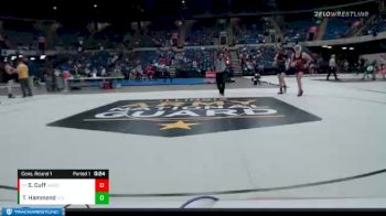 132 lbs Cons. Round 1 - Scotty Cuff, Fairfield vs Tommy Hammond, Crystal Lake Central