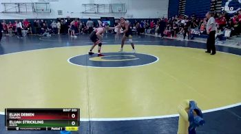 138 lbs Quarterfinal - Elijah Strickling, Aloha vs Elian Debien, Tualatin