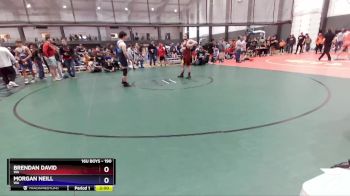 190 lbs Cons. Round 2 - Brendan David, WA vs Morgan Neill, WA