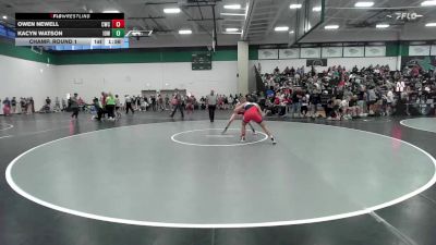 150 lbs Champ. Round 1 - Owen Newell, Carroll Wrestling Club vs Kacyn Watson, Iowa