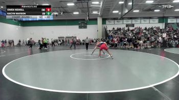 150 lbs Champ. Round 1 - Owen Newell, Carroll Wrestling Club vs Kacyn Watson, Iowa