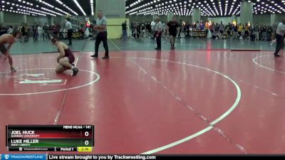 141 lbs Champ. Round 2 - Joel Huck, Gannon University vs Luke Miller, West Liberty