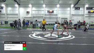 C-120 lbs Consolation - Bryndin Chamberlain, PA vs Ruben Riveria, MI