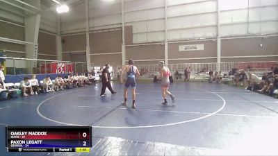 150 lbs Round 1 (8 Team) - Oakley Maddox, Idaho vs Paxon Legatt, Georgia