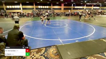 165 lbs Round Of 32 - Mason Hernandez, Citrus Valley vs Quayde Beck, Payson WC