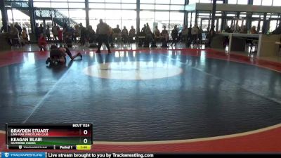 J-10 lbs Cons. Round 1 - Brayden Stuart, Linn-Mar Wrestling Club vs Keagan Blair, Hammerin Hawks