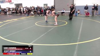 165 lbs 3rd Place Match - Wyatt Kenney, Juneau Youth Wrestling Club Inc. vs Cody Coonrod, Soldotna Whalers Wrestling Club