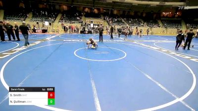 61 lbs Semifinal - Scout Smith, Smith Wrestling Academy vs Nolan Quillman, Jenks Trojan Wrestling Club