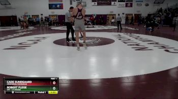 165 lbs Quarterfinal - Cade Sundgaard, Concordia Moorhead vs Robert Flege, UW - La Crosse