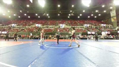 130 lbs Cons. Round 3 - Logan Carter, Fairfield Wrestling Club vs Skylen Smith, Torrington Wrestling Club