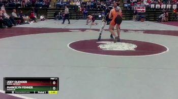 1 - 175 lbs Semifinal - Markelyn Fenner, Franklin vs Joey Olender, Rural Retreat