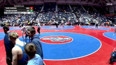 3A-165 lbs Cons. Round 2 - Kaleb Sayers, Luella vs Sam Harkins, White County