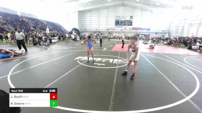 95 lbs Quarterfinal - Jorgen Booth, NM Royalty vs Nathaniel Solorio, Total Kaos WC