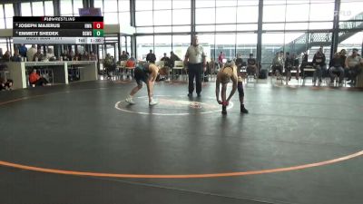 171 lbs Round 1 - Emmett Shedek, Big Game Wrestling Club vs Joseph Majerus, Hawkeye Wrestling Academy