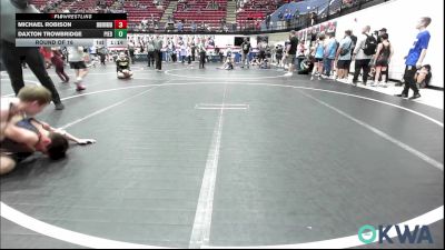 80 lbs Round Of 16 - Michael Robison, Skiatook Youth Wrestling vs Daxton Trowbridge, Piedmont
