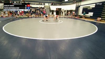 170 lbs Round 1 (6 Team) - Evelyn Wirfs, Oregon vs Faith Kistenmacher, Montana