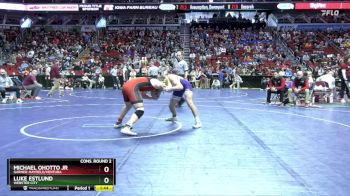 2A-175 lbs Cons. Round 2 - Michael Ohotto Jr, Garner-Hayfield/Ventura vs Luke Estlund, Webster City