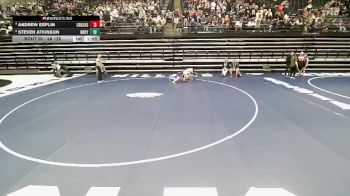 4A 126 lbs Champ. Round 1 - Andrew Esplin, Crimson Cliffs High vs Steven Atkinson, Green Canyon