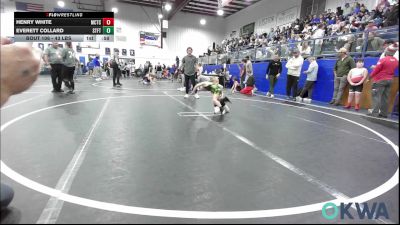 43 lbs Round Of 16 - Henry White, Murray County Takedown Club vs Everett Collard, Standfast