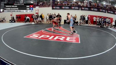 86 kg Champ. Round 4 - Rocco Welsh, NLWC/TMWC vs Jared Schoppe, Lehigh Valley Wrestling RTC