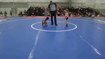 43 lbs Rr Rnd 4 - Huck Olsen, Mojo Grappling Academy 9U vs Santos Gallegos, NM Gold 9U