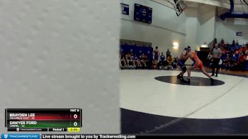 175 lbs Round 1 (4 Team) - Brayden Lee, Columbus East vs Sawyer Ford, Carmel