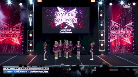 Crush Athletics - Lemon Crush [2026 L1 Mini - D2 - B DAY 2] 2026 JAMfest Cheer Super Nationals