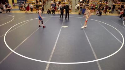 126 lbs Cons. Round 2 - Hunter Wilkinson, WI vs Hayden Albaugh, IA