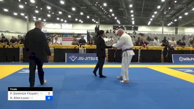 Peter Dominick Fitzpatrick vs Daniel Allen Louis 2024 World Masters IBJJF Jiu-Jitsu Championship