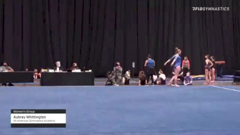 Aubrey Whittington - Women's Group, All American Gymnastics Academy - 2021 Women's Xcel Region 4 Championships