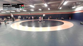 51-55 lbs Round 2 - Maxwell S. Paredes, Team Pride Academy vs Joseph Martin, Champions Wrestling Club