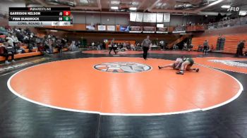 126 lbs Cons. Round 5 - Finn Bundrock, Battle Mountain vs Garrison Nelson, Aberdeen