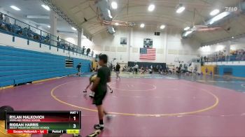 98-103 lbs Round 3 - Rylan Malkovich, Worland Middle School vs Riggan Harris, Rocky Mountain Middle School