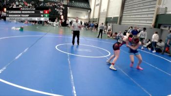 122-128 lbs Cons. Semi - Catherine Hendricks, Torrington Wrestling Club vs Rhiannon Tramp, Palmyra Wrestling