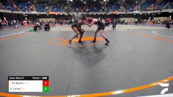 115 lbs Cons. Round 4 - Makensi Martin, Morris vs Deziare Jones, Mount Vernon