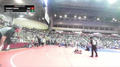 49 lbs Cons. Semi - Everett Dinkel, Dover Youth Wrestling Club vs Ezra Le, GuardDog Wrestling & Athletic Club