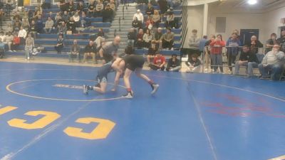 114 lbs Consy 2 - Lewis Sears, Indiana vs Zachary Franks, Connellsville