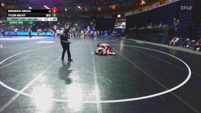 165 lbs Consi Of 32 #2 - Brendon Abdon, Little Rock vs Tyler Secoy, North Dakota State