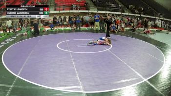 67 lbs Quarters - Ryatt Ellsworth, Idaho vs Hunter Anderson, Oregon