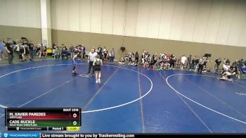 90 lbs Round 1 - Cade Ruckle, Gold Rush Wrestling vs M. Xavier Paredes, Westlake