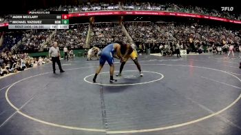 2A 285 lbs 1st Place Match - Michael Vazquez, McMichael vs Jaden Mcclary, Goldsboro High School