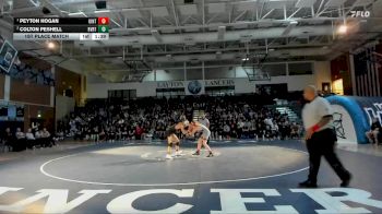 144 lbs 1st Place Match - Peyton Hogan, Uintah vs Colton Peshell, Riverton