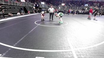 110 lbs Consolation - Cragen Smith, Triumph Wrestling Club vs Walker Shelburne, Marysville Kids