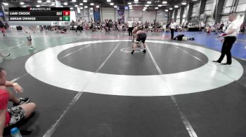 170 lbs Rr Rnd 3 - Liam Crook, Team Shutt Van Hoven vs Abram Owings, Flickr Boyz Trailglazers