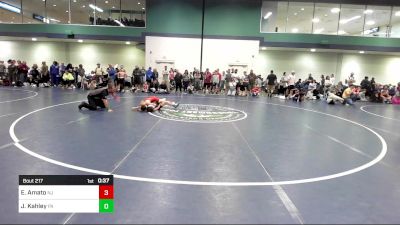 75 lbs Consi Of 16 #2 - Enzo Amato, NJ vs Jack Kahley, PA