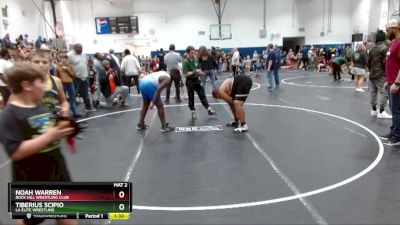 Round 2 - Noah Warren, Rock Hill Wrestling Club vs Tiberius Scipio, LA Elite Wrestling