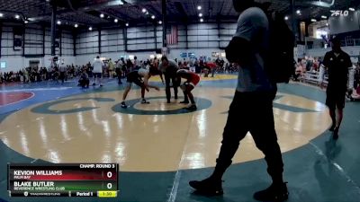 150 lbs Champ. Round 3 - Blake Butler, Reverence Wrestling Club vs Kevion Williams, Palm Bay